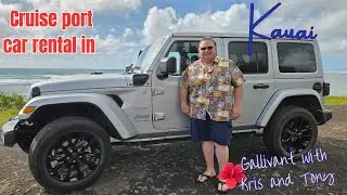 Renting a car in Kauai from the cruise port
