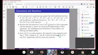 Stochastic Optimal Control - Part 1 -  Naveen Jindal School of Management - April 22, 2021