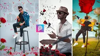 Rose Day Photo Editing || PicsArt Valentine's Week Photo Editing Tutorial ||