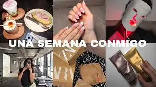 Una semana conmigo🩷|vuelta a la rutina,gym,unboxing PR,revisi&oacute;n ex&aacute;menes y compras.