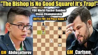 Nodirbek Abdusattorov VS Magnus Carlsen | FIDE World Fischer Random Chess Championship