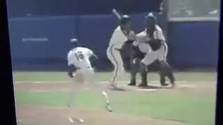 Kevin Bass Steals 4 Bases Versus New York Mets Doc Gooden