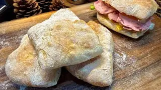 Round 2: Ciabatta Bread Recipe for Beginners (Only 4 Ingredients!)