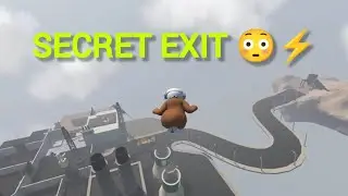 Human Fall Flat | Power Plant Secret Exit 😳