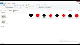 Playing Cards PNG PSD