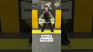 Start of Po Eun Tul by World Champion KMan McEvoy