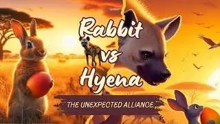 Rabbit vs Hyena: A Clever Escape & Unexpected Alliance | Bedtime Story | Sleepy Fairytale