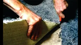 Cut a Carpet with a UTILITY KNIFE