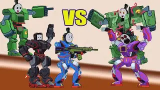 Mega Thomas VS Thomas EXE | Tiles Hop EDM Rush #solomixgame