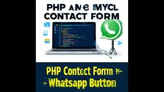 PHP Contact Form Project with MySQL Database | Step by StepHow to Connect PHP Form with Database