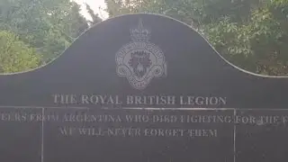 Epitafio a los Argentinos que Murieron en la Primera y Segunda Guerra Mundial #cementerio #turismo 