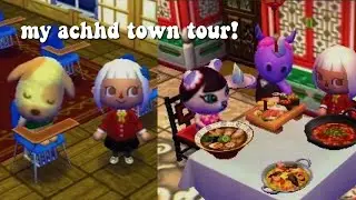 my completed animal crossing happy home designer town tour