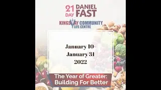 Spiritual Food for the Fast //  Pastor Richard J. Brown  // Saturday, January 15, 2022