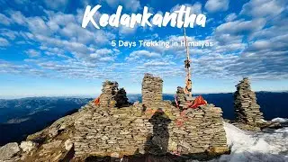 Kedarkantha Trek 3810m Peak Conquered | Insane 360° Panoramic views | 5 Days of Winter Trek
