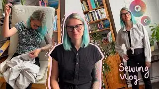 Sewing a Blouse for Hiking and Traveling | La Chemise Blouse meets Kalle Shirt |&nbsp;Sewing Vlog