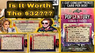 2022 Leaf Pop Century Concert Ticket Blaster Box! Vintage Tickets!