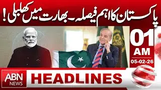 Pakistan Takes Major Decision | Panic in India | Breaking News | 01 AM  Headlines | ABN News