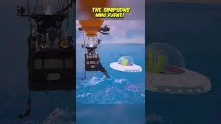 The Simpsons Mini Event! 🍩🛸 #shorts #fortnite