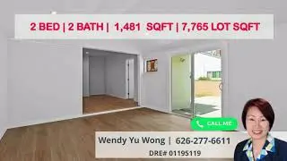 New Listing in West Covina by Local Realtor Wendy Yu Wong | 1613 W Chetney Dr, West Covina