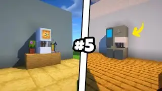 Minecraft Best 5 kitchen builds #gameplay #minecraft #shortvideos #gaming #viralvideo #viral #videos