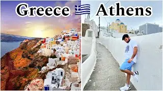 6 Days in Greece: Santorini, Athens & Christmas Magic | Ultimate Travel Vlog 2024 | Day 1