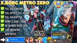 VEGNETTE Script Skin X.Borg Metro Zero No Password | Full Effect Voice | LATEST PATCH 
