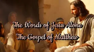 Words of Jesus Alone, Gospel of Matthew, Holy Bible, Easy to Read Version
