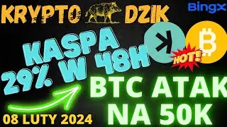 Dzika Analiza 08.02.2024 BTC/ETH/KASPA/ADA/ARB/BNT/COTI/HBAR/SUSHI