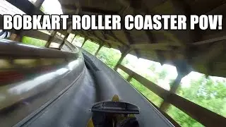 Bobkart Roller Coaster POV Toverland Netherlands