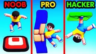 NOOB vs PRO vs HACKER LAZY JUMP