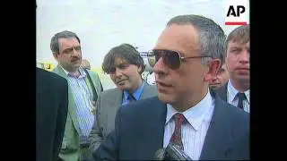 Serbia - Arrival FM Kozyrev