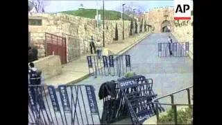 ISRAEL/JERUSALEM: POLITICS
