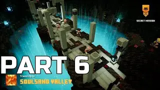 Minecraft Dungeons:Flames of the Nether DLC -  Soulsand Valley [ Secret Mission  Walkthrough ]