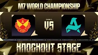 [FIL] | M7 Knockout Stage Day 2 | SRG vs AUR | Game 3