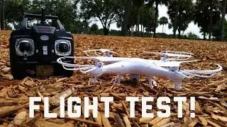 Квадрокоптер Syma X5C со встроенной 4-канальной HD-камерой 2.4G $90,00 &mdash; летные испытания!