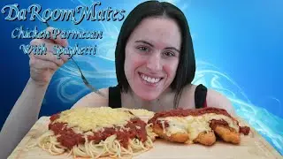 CHICKEN PARMESAN & SPAGHETTI MUKBANG EATING SHOW [ Fresh From Keisha's Kitchen ]