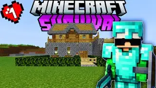 My LUCKIEST START In Minecraft 😱 | Mojo Launcher - Survival Series (EP -1)
