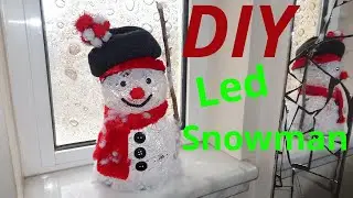 DIY Led Snowman