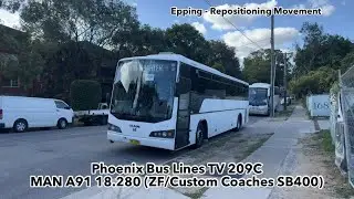 Phoenix Bus Lines TV 209C: MAN A91 18.280 (ZF/Custom Coaches SB400)