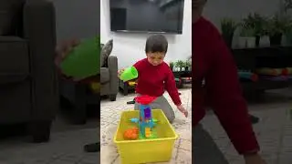 Playing Costco Sand buckets play set