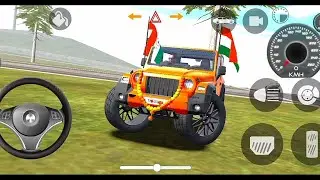 Modified Mahindra Thar😈Games:Indian Bhagava Thar (Gadi Wala Games) Car Game Android Game - #2025​