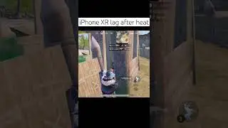 iPhone XR lag Problem 🥶 | #shorts #pubgmobile  #iphonexr #iphonexrpubgtest #bgmi #shortvideo