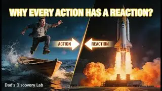 Why Every Action Has A Reaction? | [Dad's Discovery Lab]