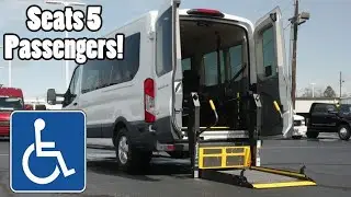 Фургон для перевозки инвалидных колясок MobilityWorks! Ford Transit 2018 года &mdash; задний подъёмник BraunAbility | Обзор Sherry