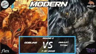 Goblins VS Amulet Titan [MTG Modern Round 2]