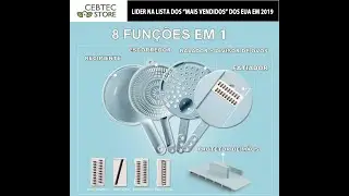 Ralador MegaChef 8 em 1 by Cebtec Store 2019