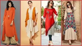 Top 30 Long Kurti Designs/Latest Kurti Designs 2019