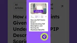 Understand the #PIP points system with our article on our website link in comments #disabled