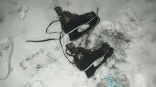 Ice Skates In Nature