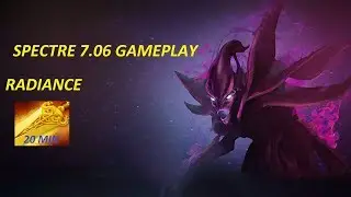 SPECTER ON HAUNT [PERFECT BUILD FOR SPECTER SAFELANE]-DOTA 2 GAMEPLAY 7.06